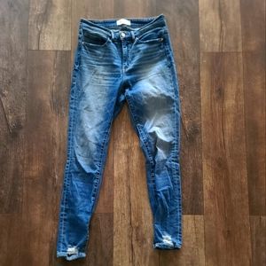 BKE high rise Parker denim